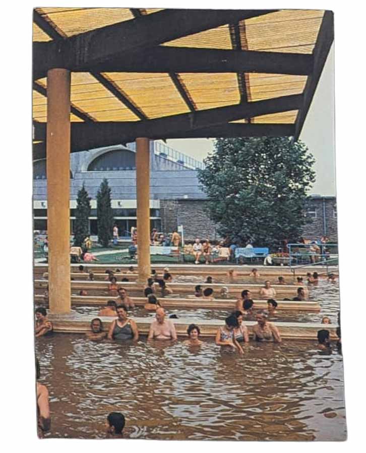 5 alte Ansichtskarten Bük, Bükfürdö