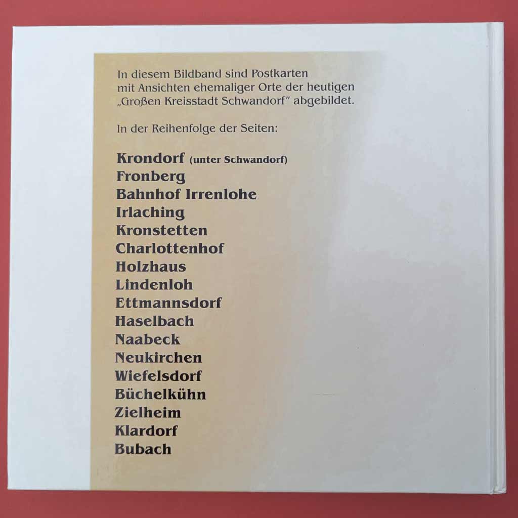 Schwandorf in der Oberpfalz - alte Ansichtskarten-Abbildungen und Wissenwertes | Buch