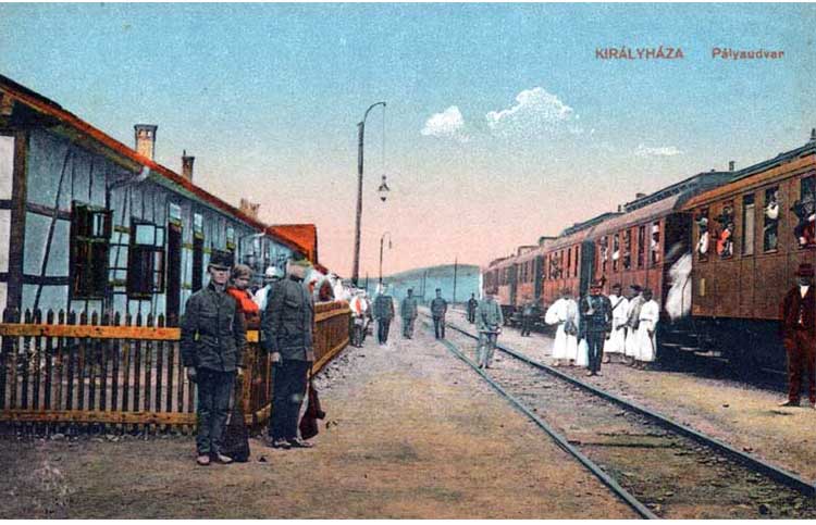 8 Alte Ansichtskarten Ungarn - Militär, Monarchie, Eisenbahn und Zeitgeschichte