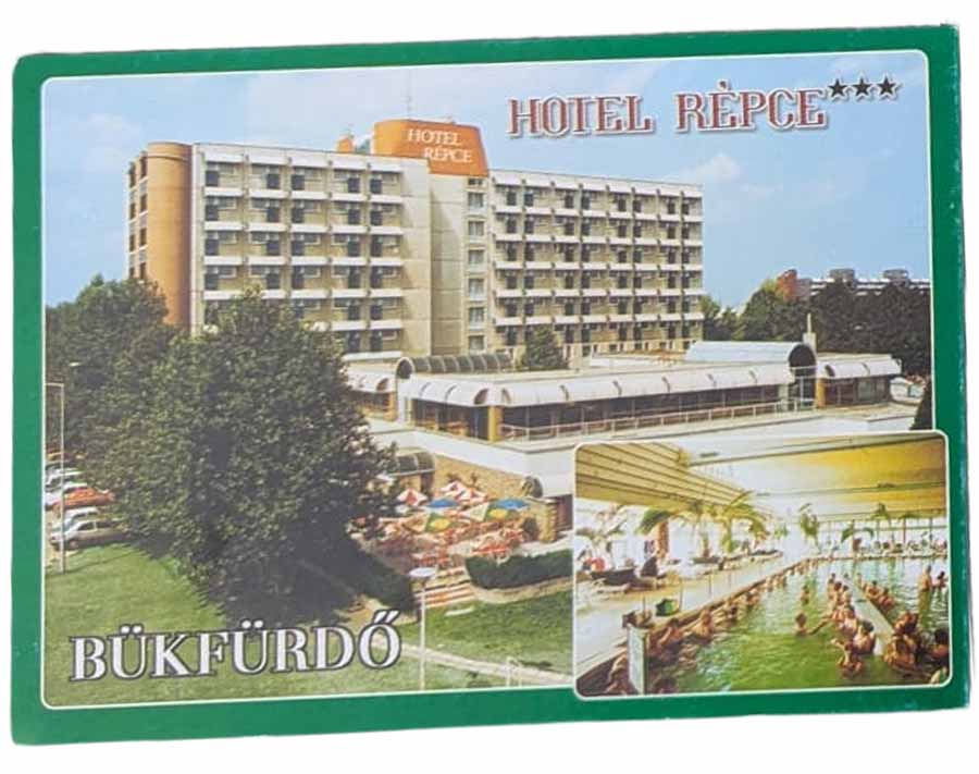 5 alte Ansichtskarten Bük, Bükfürdö