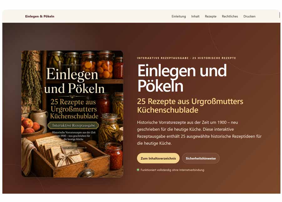 25 alte Rezepte zum Lebensmittel haltbar machen