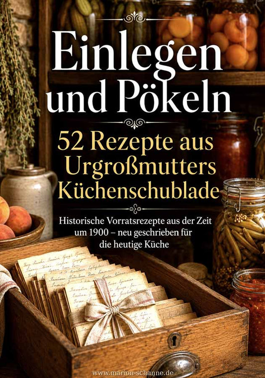Einlegen und Pökeln – 52 historische Rezepte aus Urgroßmutters Küchenschublade