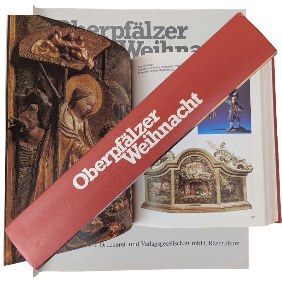Oberpfälzer Weihnacht Erstausgabe 1978 gebraucht mit originalem roten Schuber