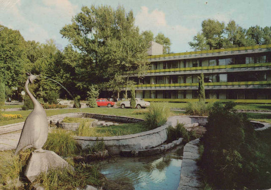 Alte Ansichtskarte Hotel Venus in Siófok am Balaton