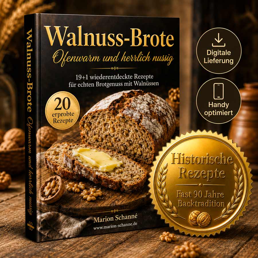 Historische Walnussbrot Rezepte und Backideen mit Walnüssen